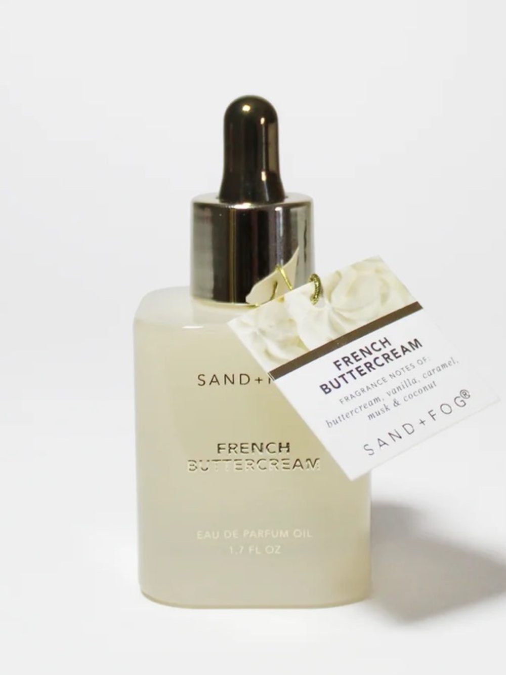 SAND + FOG French Buttercream Eau de Parfum Oil Dropper - 1.7 fl oz (50 ml)